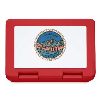 State-of-Colorado, Nil-Sine-Numine, USA - Lunchbox - red - Front
