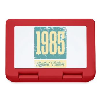 1985 Anniversaire de naissance Année de naissance - Boîte à goûter - rouge - Devant