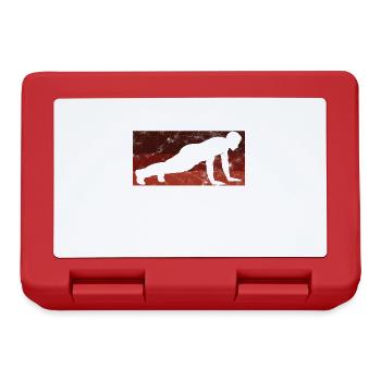 Calisthenics Sport you are your limit mindset - Lunchbox - red - Front