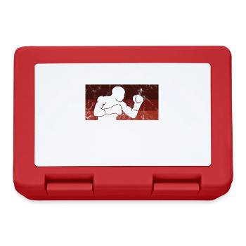 Boxing Sports Saying You Are Your Limit Mindset - Lunchbox - red - Front