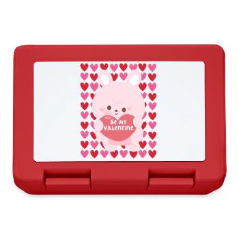 SOIS MA VALENTINE - Boîte à goûter - rouge - Devant