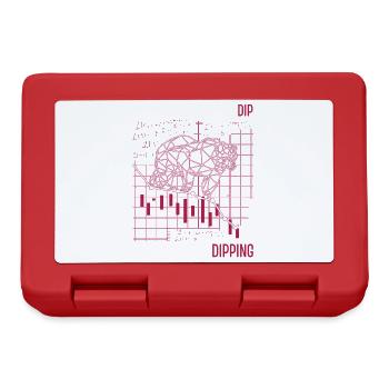 When you buy the dip but it keeps dipping exchange - Lunchbox - red - Front
