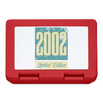 2002 Born Birthday Year of birth - Lunchbox - red - Front