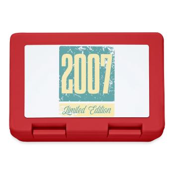 2007 Anniversaire de naissance Année de naissance - Boîte à goûter - rouge - Devant