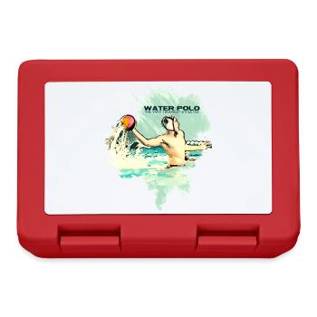 Water-polo - Les athlètes les plus coriaces - Boîte à goûter - rouge - Devant