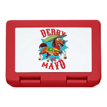 Derby De Mayo Kentucky Pferderennen Mexiko Mexikan - Brotdose - Rot - Vorne