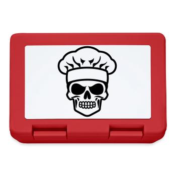 Koch Totenkopf - Brotdose - Rot - Vorne
