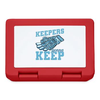 Keepers going to Keep - Lunchbox - red - Front