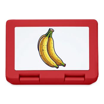 Bananas - Lunchbox - red - Front
