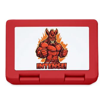 Muscular Beast: Intense - Lunchbox - red - Front