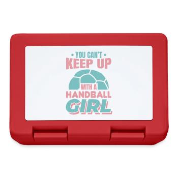 Handball player - Lunchbox - red - Front
