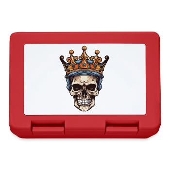 Couronne du Roi Crâne - Boîte à goûter - rouge - Devant