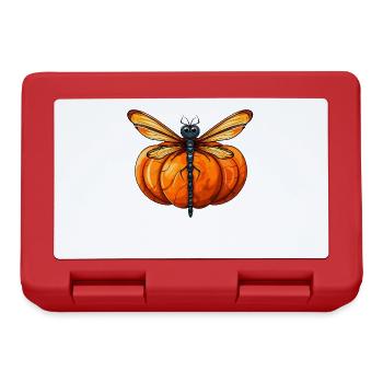 Dragonfly Pumpkin Lazy Halloween Party Costume Enfant - Boîte à goûter - rouge - Devant
