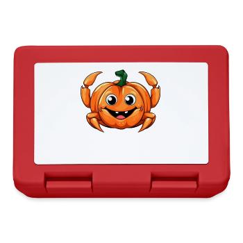 Crab Pumpkin Lazy Halloween Party Costume Kids - Lunchbox - red - Front