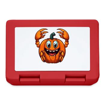 Lobster Pumpkin Lazy Halloween Party Costume for - Lunchbox - red - Front