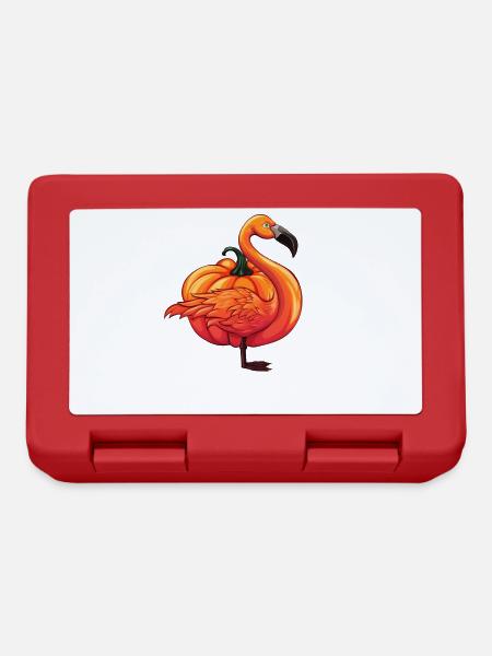 Flamingo Pumpkin Lazy Halloween Party Costume Kids - Brotdose - Rot