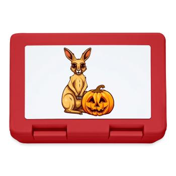 Kangourou Citrouille Lazy Halloween Costume de fête pour - Boîte à goûter - rouge - Devant