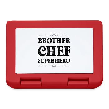 Brother Super-héros - Boîte à goûter - rouge - Devant