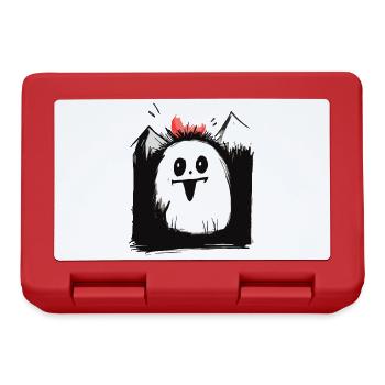 Japanese Red Sun: Funny Egg from Creature - Lunchbox - red - Front