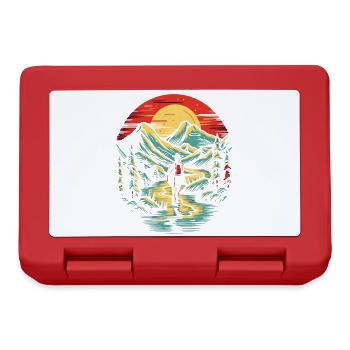 The Lonely Wanderer - Lunchbox - red - Front