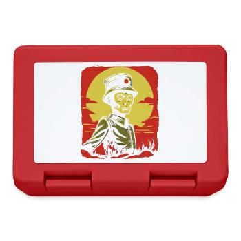 Asian Cartoon Mate - Lunchbox - red - Front