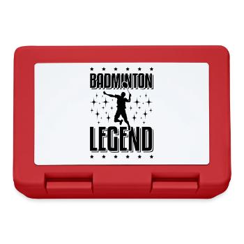 Bedminton Legend - Lunchbox - red - Front