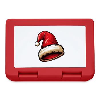 Bonnet de Noël, chapeau de Noël - Boîte à goûter - rouge - Devant