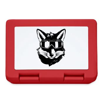Ski Fuchs - Brotdose - Rot - Vorne