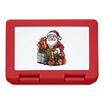 Cadeaux du Père Noël - Boîte à goûter - rouge - Devant