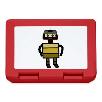Robotique Vaisseau Spatial Technologie Enfants Enfant Fantaisie - Boîte à goûter - rouge - Devant