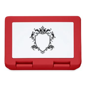Coat of arms symbol - Lunchbox - red - Front