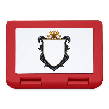 Coat of arms symbol - Lunchbox - red - Front