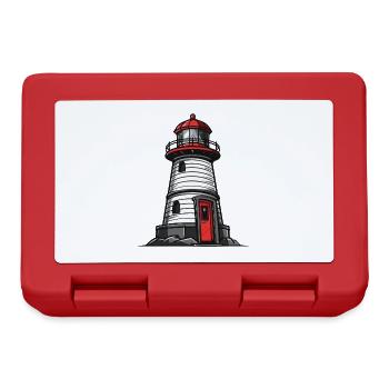 Icône de phare - Boîte à goûter - rouge - Devant
