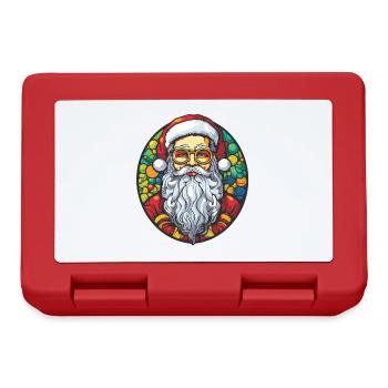 Santa Claus Colorful Santa Christmas - Lunchbox - red - Front