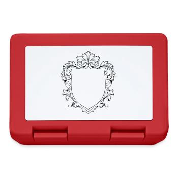 Coat of arms symbol - Lunchbox - red - Front