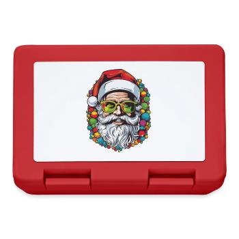 Santa Claus Colorful Santa Christmas - Lunchbox - red - Front