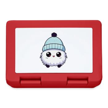 Eskimo Cold Winter Creature - Lunchbox - red - Front