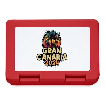 Gran Canaria 2024 Holiday Saying - Lunchbox - red - Front