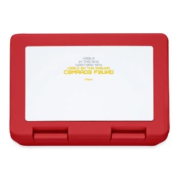 West Spy or Comrade, Gopnik Slavic Squat - Lunchbox - red - Front