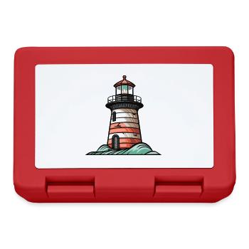 Lighthouse Coast Icon - Lunchbox - red - Front