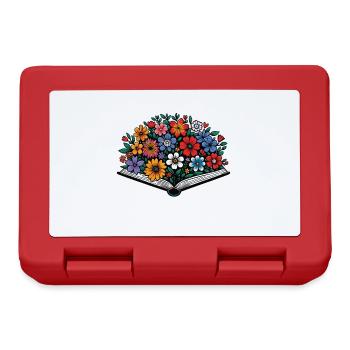 A good day to read a book - Lunchbox - red - Front