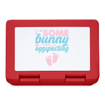 Easter Pregnancy Anouncement Easter Eggs - Lunchbox - red - Front
