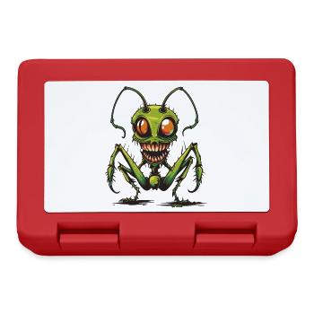 Crazy Zombie Ant: Horror Insect - Lunchbox - red - Front