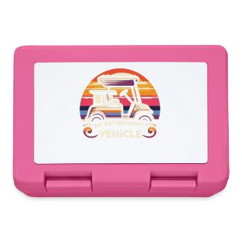 Golfer Golfer Geschenk Golferinnen Golferinnen - Brotdose - Pink - Vorne