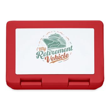 Mon véhicule de retraite Croisière Maman Papa Croisière - Boîte à goûter - rouge - Devant