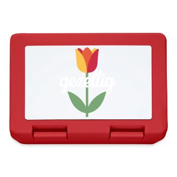 Gezellig Dutch Tupil Pays-Bas - Boîte à goûter - rouge - Devant