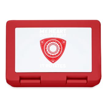 Rotary Wankel Motor Torque Car Engineering Tuning - Lunchbox - red - Front