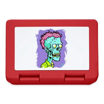 Couleurs vives : Bachelor Zombie - Boîte à goûter - rouge - Devant