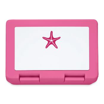 Starfish is my spirit anmial Funny Deep Sea Humor - Lunchbox - pink - Front