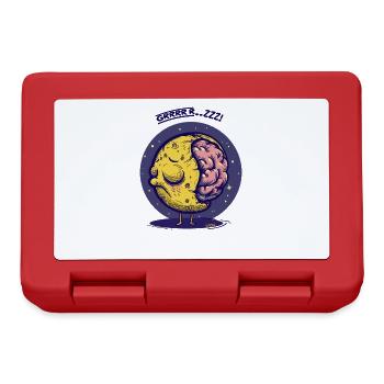 The Sleeping Great Brain of the Moon - Lunchbox - red - Front